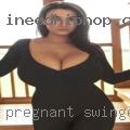 Pregnant swinger